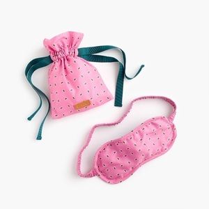 NEW J. Crew Paisley Eye Mask Sleep Wear